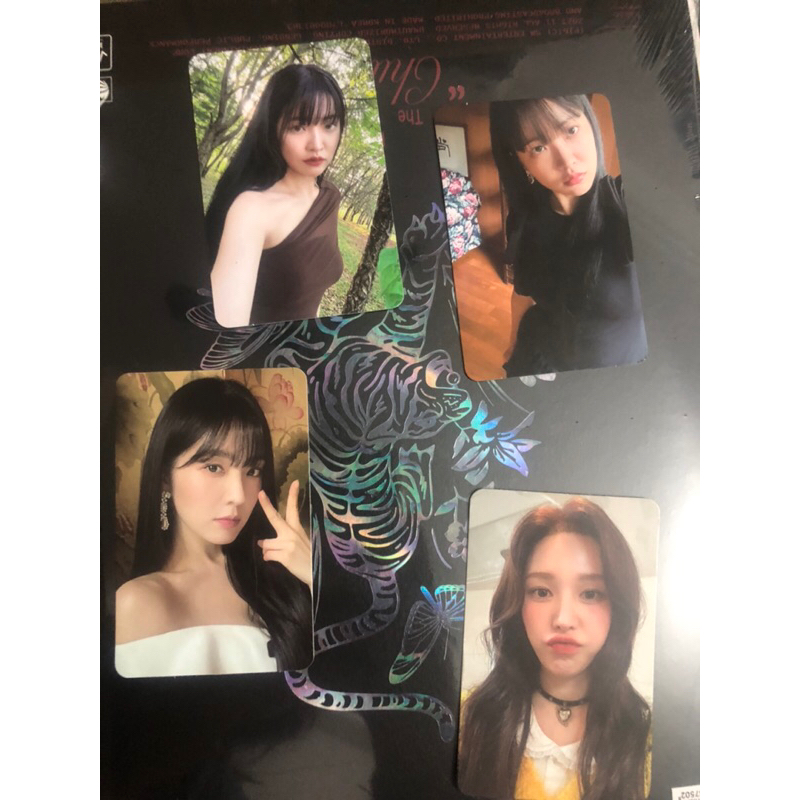 Photocard lẻ chil kill red velvet