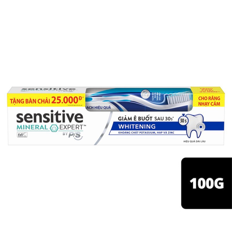 KEM ĐÁNH RĂNG P/S SENSITIVE EXPERT GIẢM Ê BUỐT 100Gr
