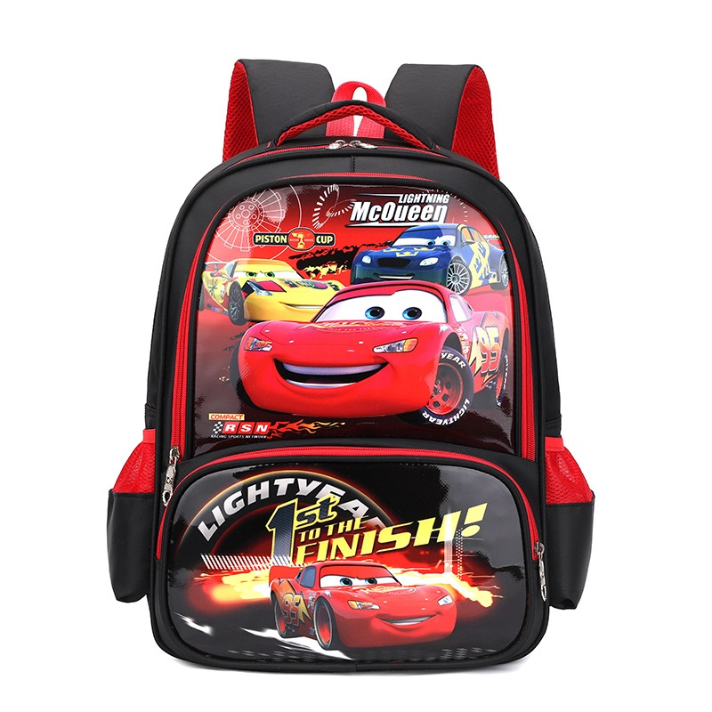 Cặp Balo học sinh đi học hình công chúa, siêu nhân, ba lô cho bé trai gái tiểu học chống gù lưng
