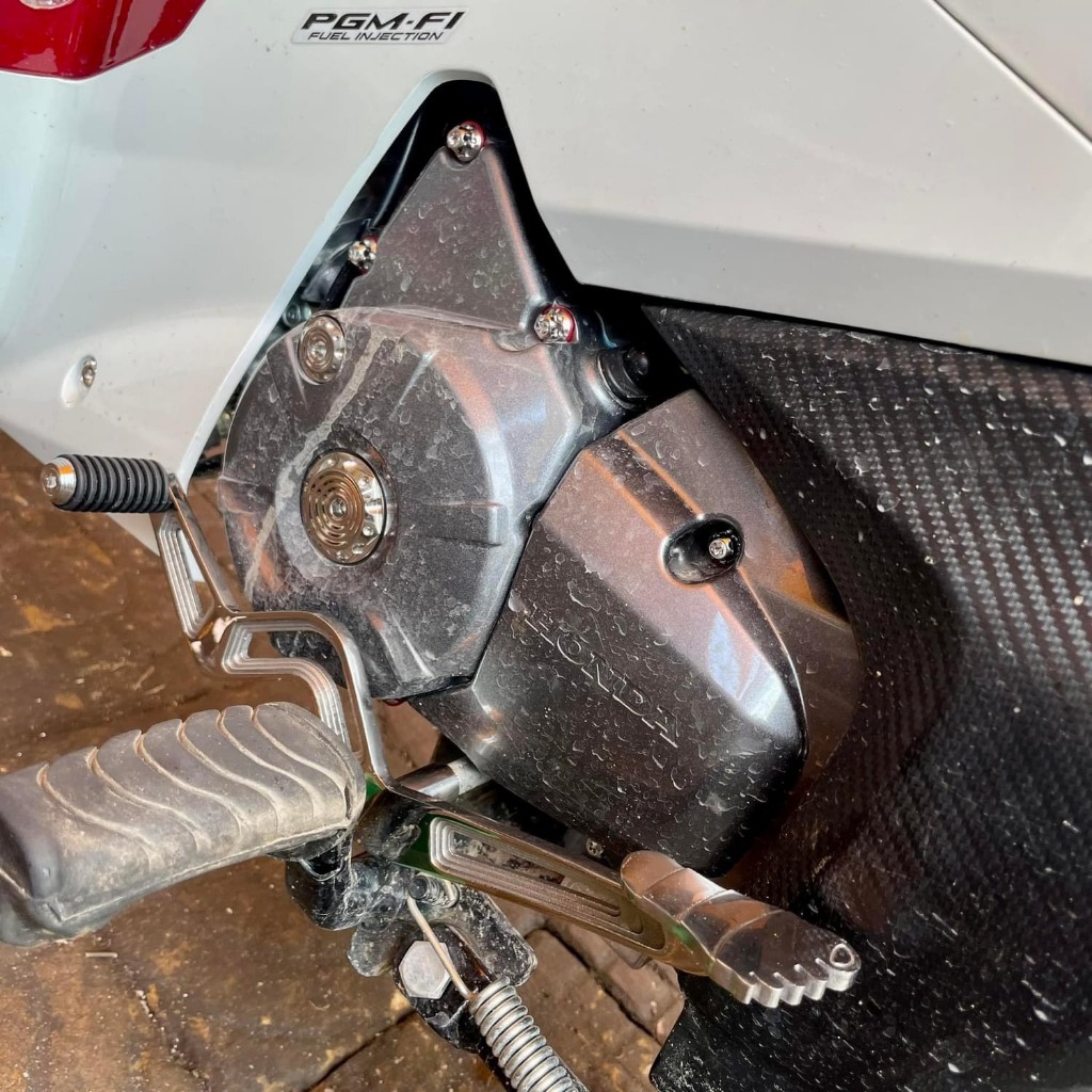 Cần số Takegawa Inox 304 Wave Future bàn chân