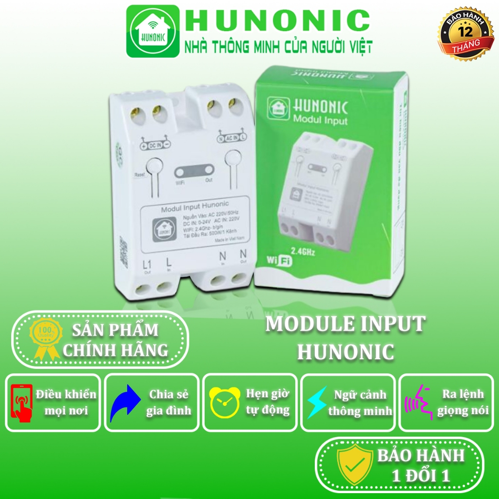 Modul Input Dùng Cho Cảm Biến Hunonic, Giải Pháp Đầu Vào Cảm Biến Thông Minh Và Đa Dạng - HNMDIN