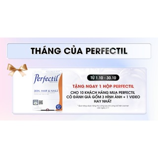 Viên Uống Làm Đẹp Da, Tóc & Móng Vitabiotics PERFECTIL Bổ Sung Biotin Và