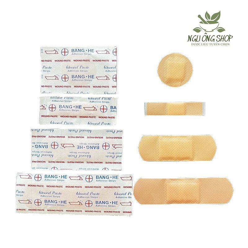 Hộp 100 Miếng Dán Vết Thương Nhiều Kích Cỡ - Hộp 100 Miếng Dán Urgo Vô Trùng Tiện Lợi
