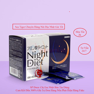 Viên trà ban đêm AMINO ACIDS NIGHT DIET 60 gói Orihiro