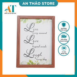 Khung ảnh - khung tranh A3 vân gỗ kích thước 30x40