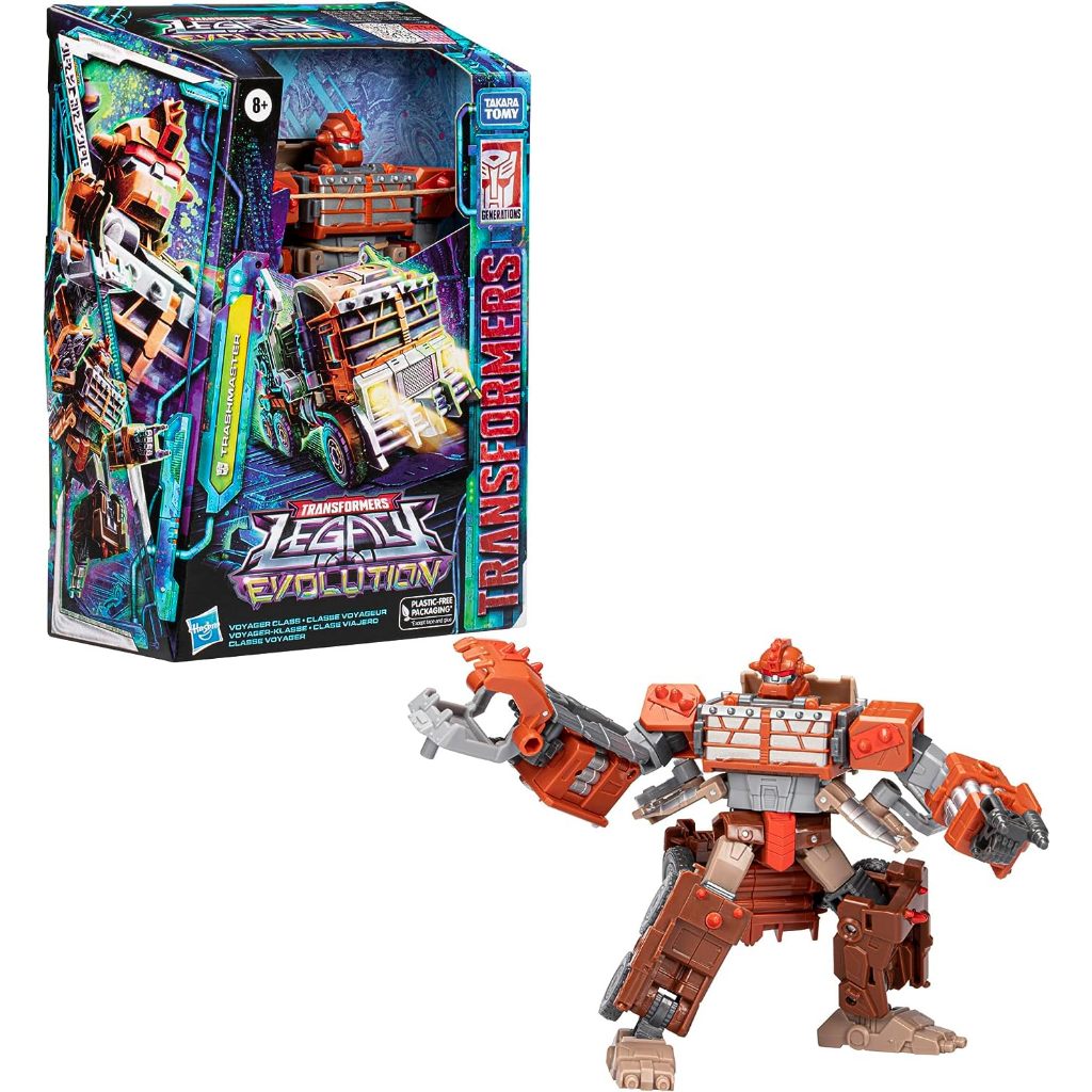 Mô hình Transformers Legacy Evolution Voyager Class Trashmaster Chính Hãng Hasbro