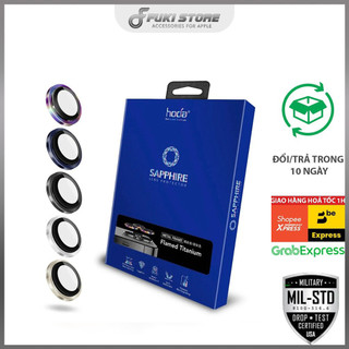 [CHÍNH HÃNG]Bộ Lens Cường Lực Bảo vệ Camera Hoda Sapphire IP 12 / 13 / 14 / 15 15 Plus 15Pro 15Promax