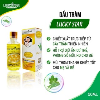 Tinh dầu tràm Lucky Star(chai 50ml)