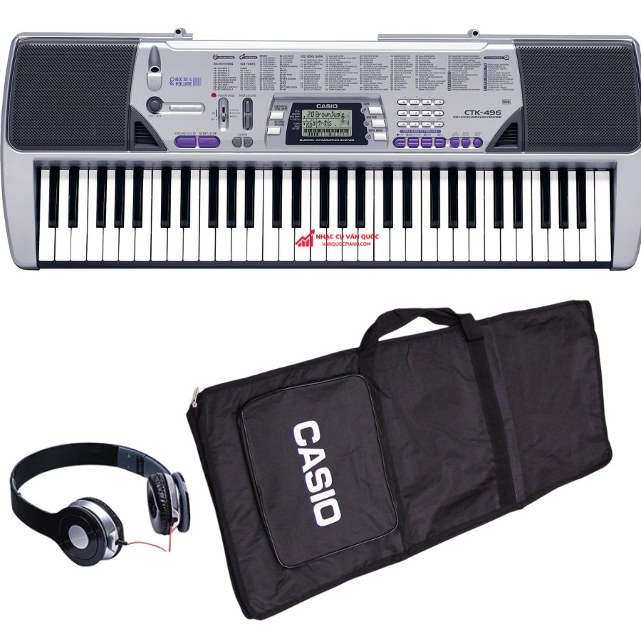 Đàn Organ Casio CTK 496 Nội Địa Nhật