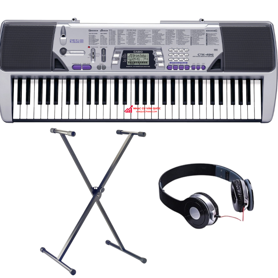Đàn Organ Casio CTK 496 Nội Địa Nhật