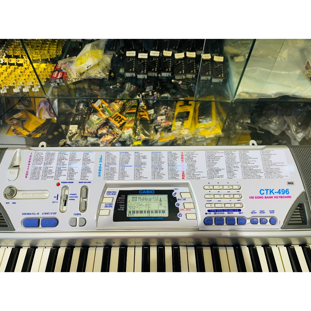 Đàn Organ Casio CTK 496 Nội Địa Nhật