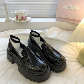 Giày mary jane nữ, lolita đế cao đế đốc thời trang phong cách ulzzang đi học đi chơi da mềm êm giá rẻ GD011