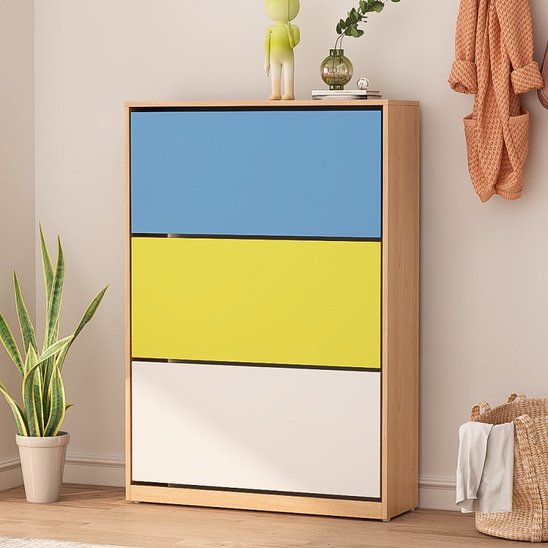 Tủ kệ giày thông minh 3 cánh lật phong cách trẻ trung năng động , thương hiệu Heaven - HV720