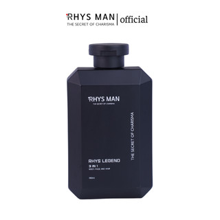 Sữa tắm gội nam RHYS MAN hương nước hoa 3 in 1 Rhys Legend 350ml - Hàng chính hãng