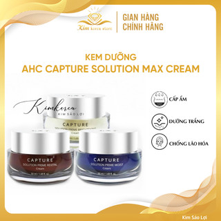 Kem dưỡng AHC dưỡng trắng giảm thâm nám cấp ẩm, chống lão hóa AHC Capture Solution Cream mẫu mới