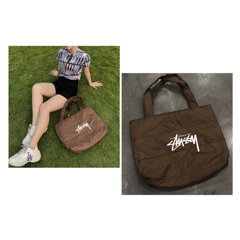 Túi Tote Phao Stussy Custom Local Brand