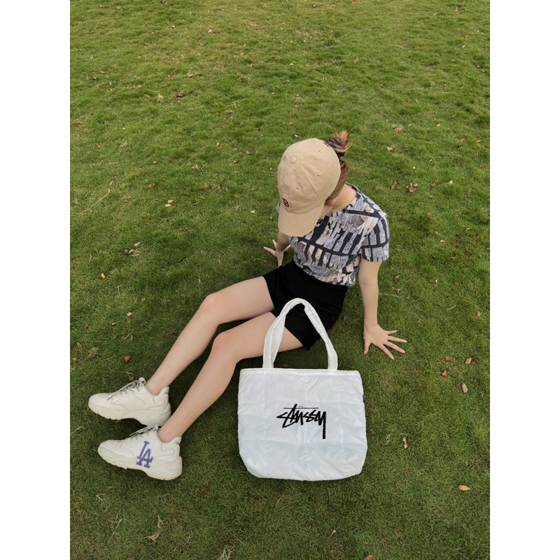 Túi Tote Phao Stussy Custom Local Brand