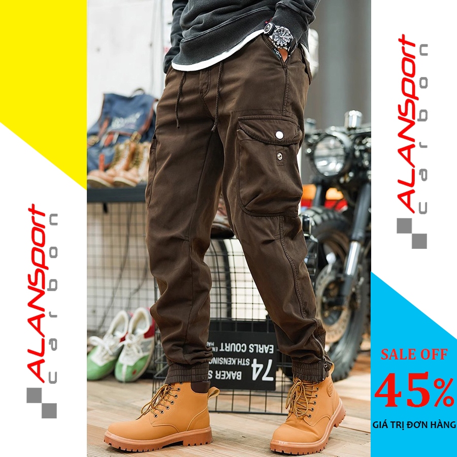 Quần Jogger nam Cao Cấp - Quần kaki nam Túi hộp, Thiết Kế Trẻ Trung, Năng Động,Phù Hợp Mọi Lứa Tuổi 