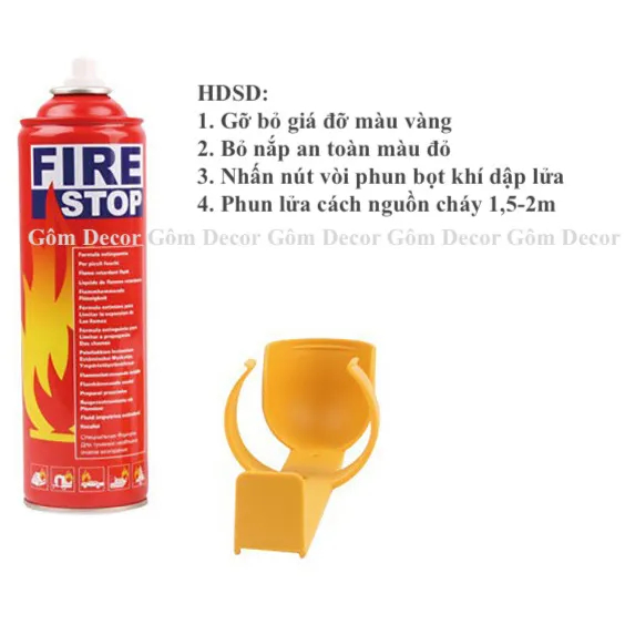 Bình cứu hoả chữa cháy Mini