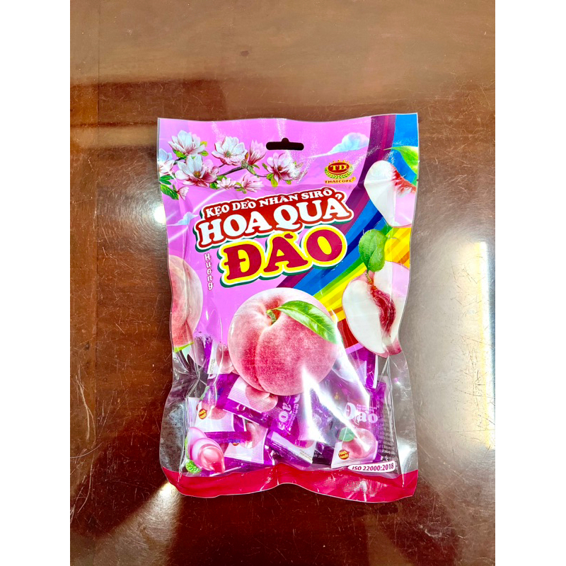 Kẹo Dẻo Trái Cây Thái Dương 305gr - Gói Cực To Với 6 Hương Vị : Đào - Dưa - Xoài - Bắp … Cam Kết 100% Hàng Chính Hãng