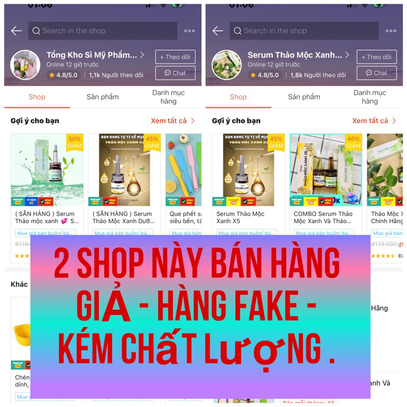 Serum thảo mộc xanh