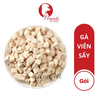 Thịt gà viên sấy thăng hoa cho chó mèo