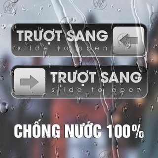 Bộ 2 miếng dán trượt sang dán cửa kính cửa lùa