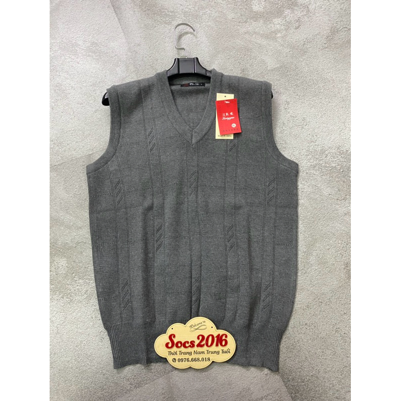 Áo Gile Len Nam Trung Niên tặng Bố