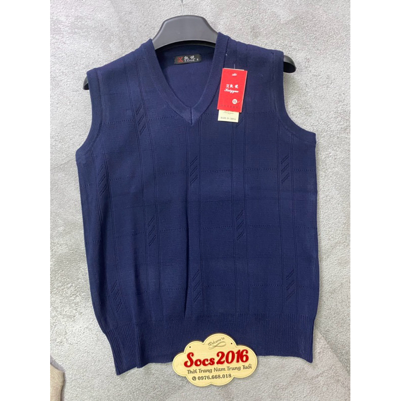 Áo Gile Len Nam Trung Niên tặng Bố