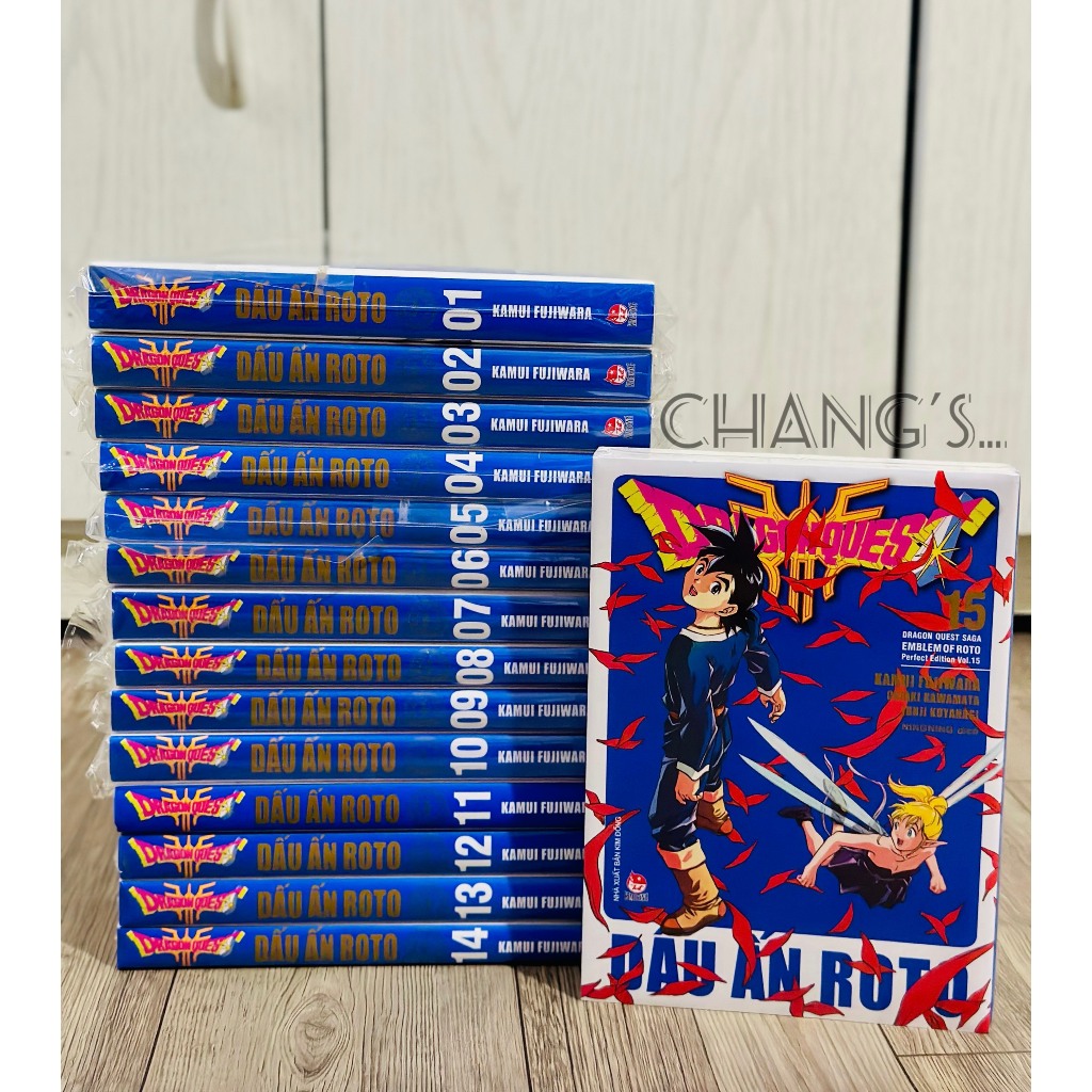 Truyện Tranh Dragon Quest - Dấu Ấn Roto (Dragon Quest Saga Emblem Of Roto) Perfect Edition