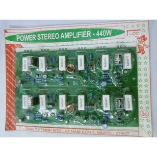 MẠCH AMPLY CÔNG SUẤT 12 SÒ 440W
