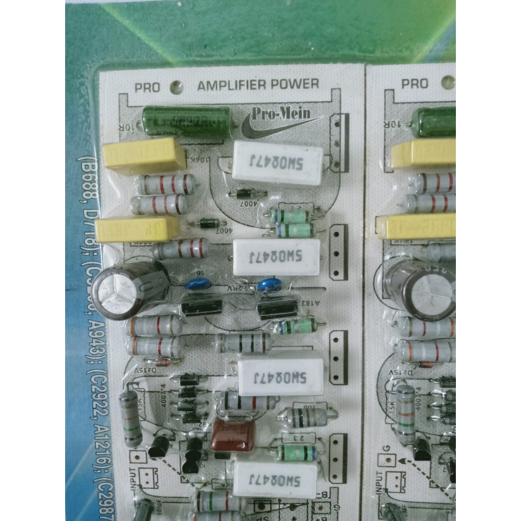 MẠCH AMPLY CÔNG SUẤT 16 SÒ 500W