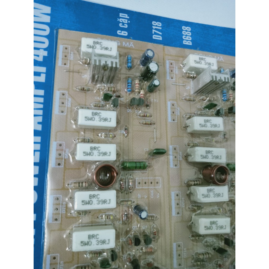 MẠCH AMPLY CÔNG SUẤT 12 SÒ 400W