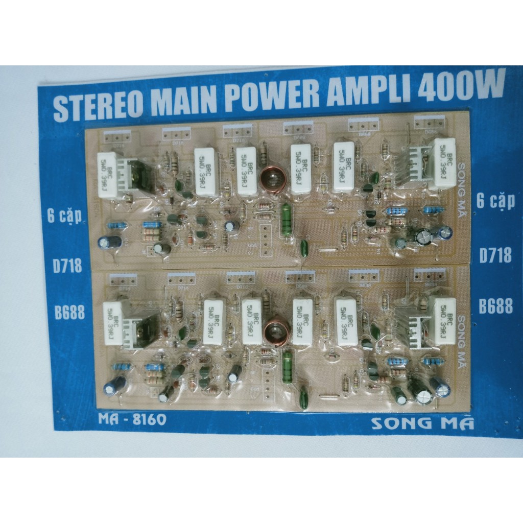 MẠCH AMPLY CÔNG SUẤT 12 SÒ 400W