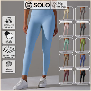 Quần Legging Tập Gym Nữ ❤️HÀNG XỊN❤️ Poly Siêu Co Giãn Gen Bụng Đồ Tập Nữ Gym Yoga Zumba Aerobic Rẻ Đẹp GYMSTORE 6618