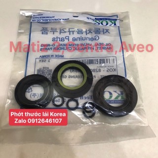 Bộ phớt thước lái deawoo matiz 1/ matiz 2 / gentra/ aveo - kos-82802