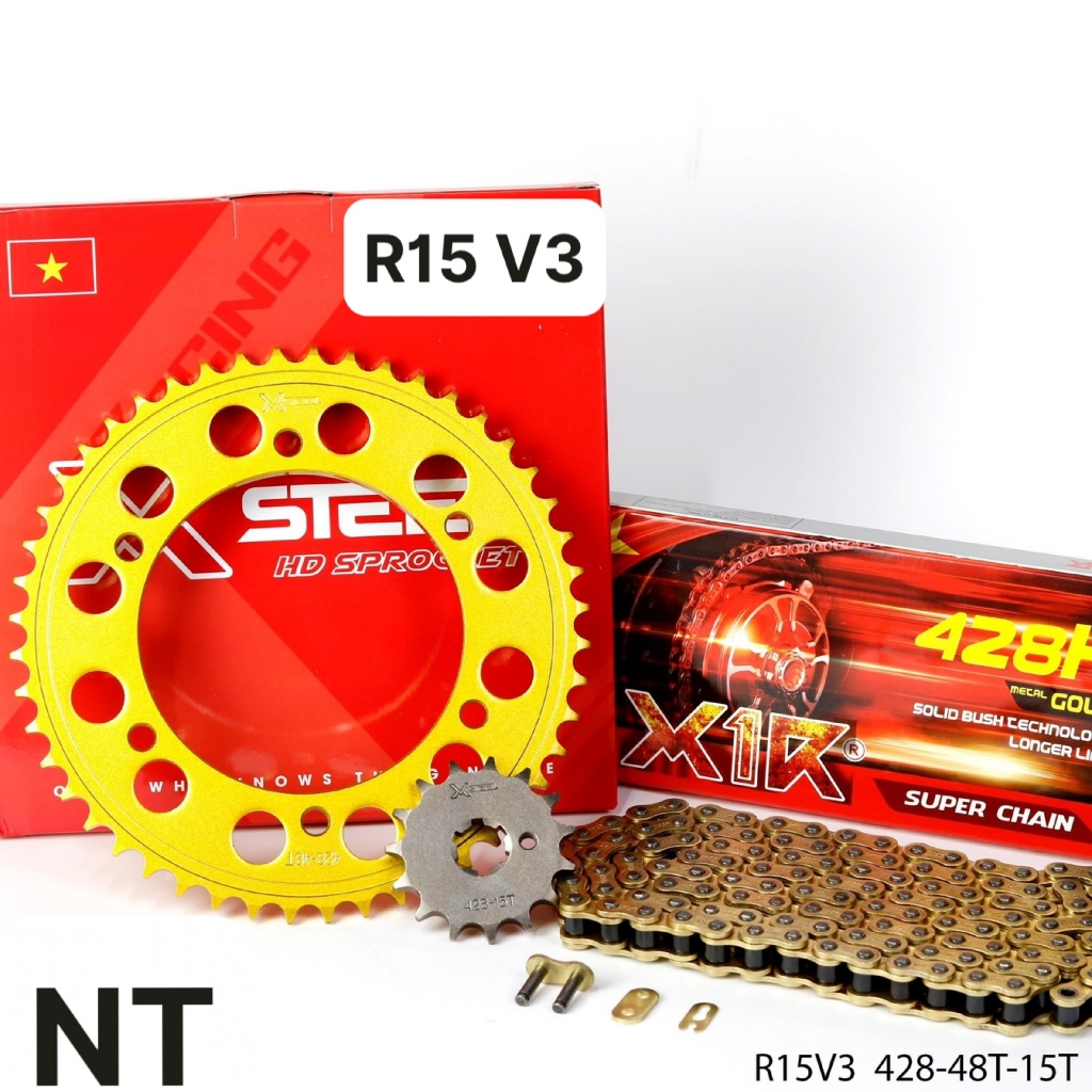 Nhông sên dĩa X1R dành cho Winner - Exciter - R15V3