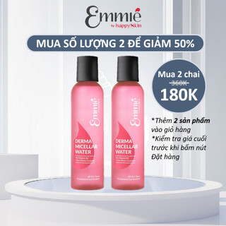 [MUA 2 GIẢM 50%] 1 Nước Tẩy Trang Emmie Sạch Sâu Không Khô Da B5 Emmié By Happy Skin 250ml Micellar Water bao bì mới