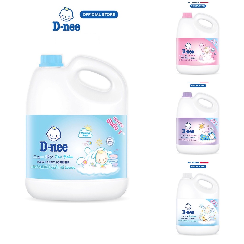Nước xả quần áo cho bé Dnee Đại Thịnh 2800ml đủ màu mẫu mới