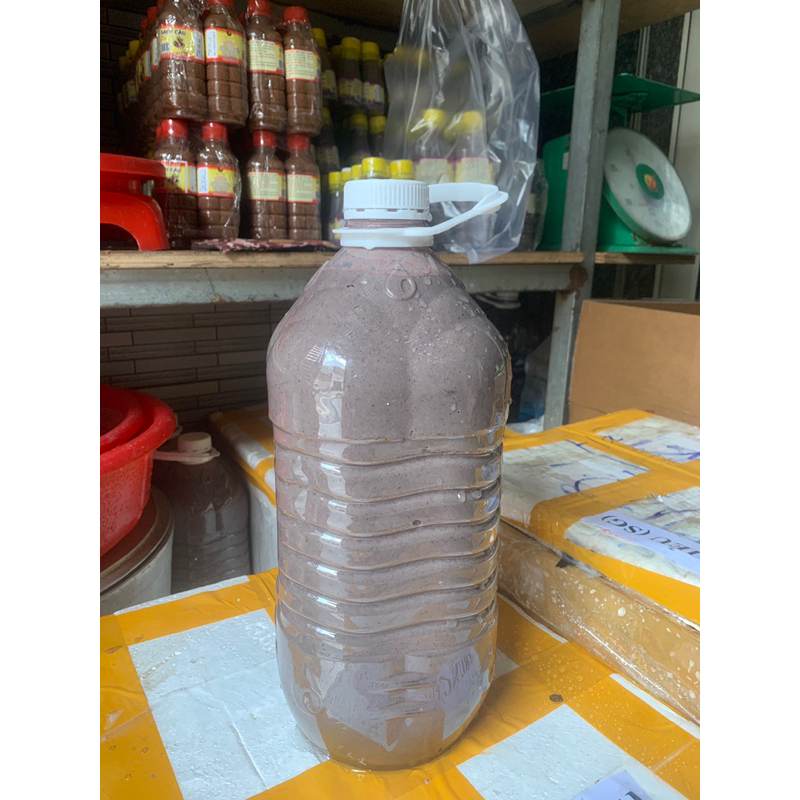 Mắm tôm thanh hoá sỉ can 5lit(6kg)