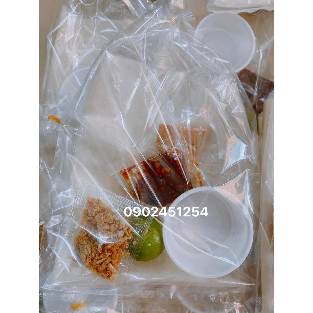 1 Bịch Bánh Tráng Phơi Sương Muối Nhuyễn Ớt Rim Siêu Cay