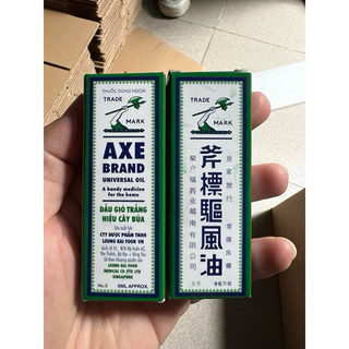 Dầu gió trắng singapore hiệu cây búa axe brand 5ml