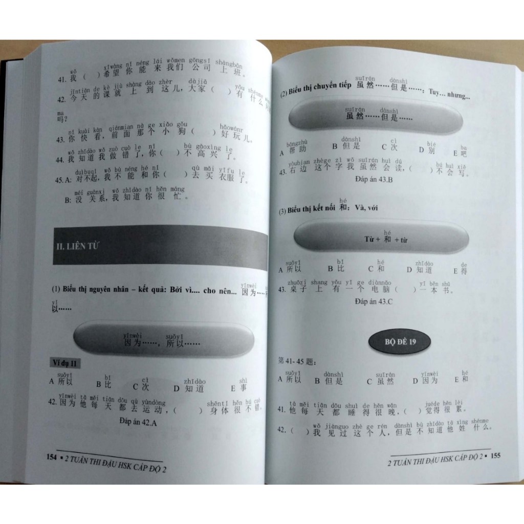 Sách - 2 Tuần Thi Đậu HSK Cấp Độ 2+DVD Tài Liệu