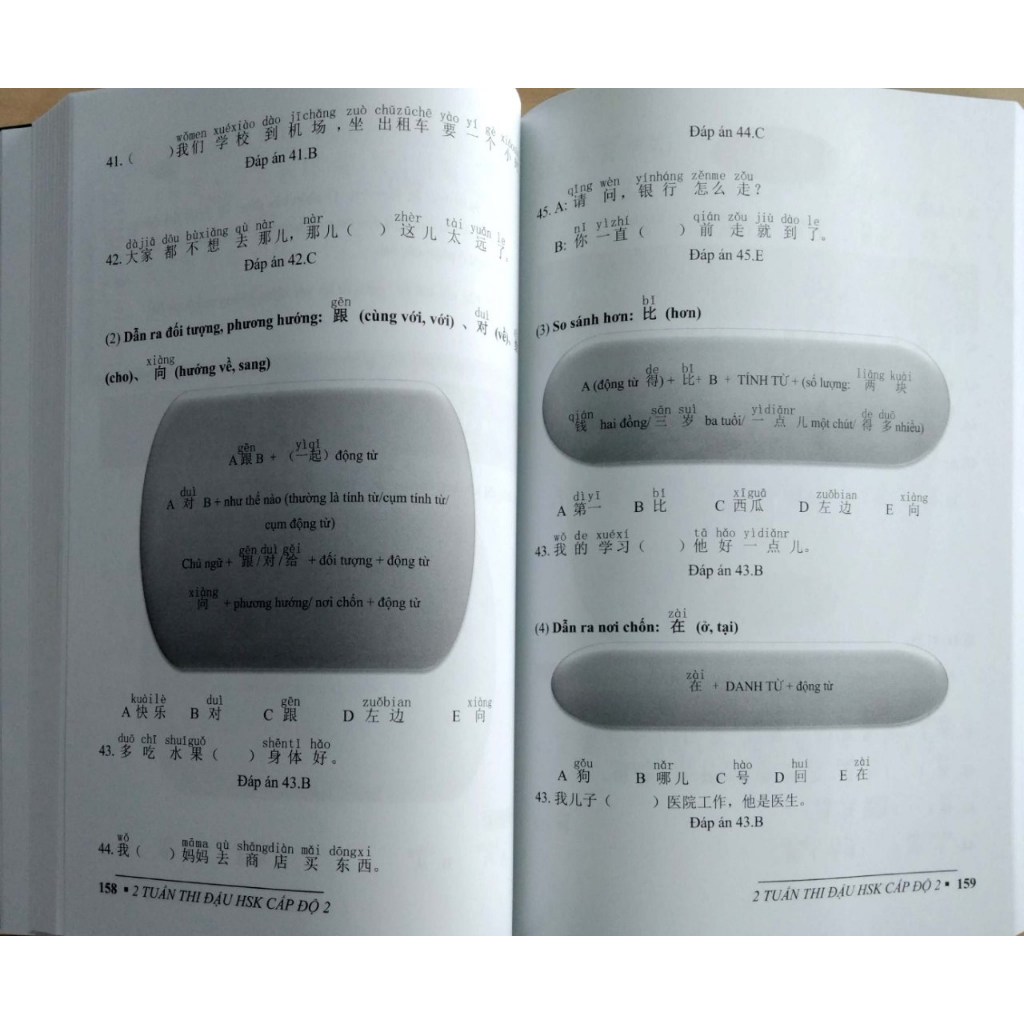 Sách - 2 Tuần Thi Đậu HSK Cấp Độ 2+DVD Tài Liệu