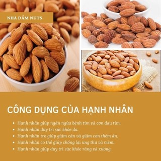hạnh nhân rang bơ vỏ mỏng thơm ngon