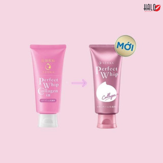 Sữa Rửa Mặt Senka Perfect Whip Collagen 120g