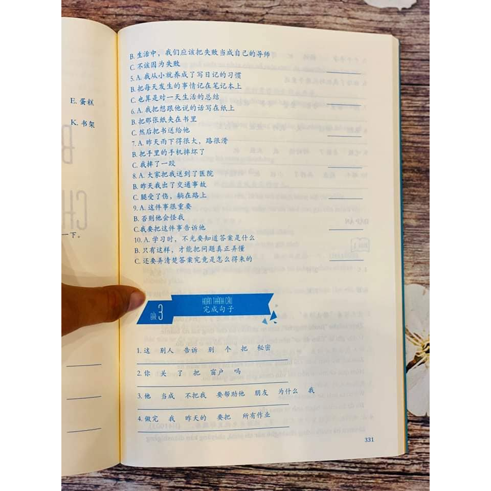 Sách - Giáo trình phân tích chuyên sâu ngữ pháp theo giáo trình hán ngữ 6 cuốn +DVD tài liệu