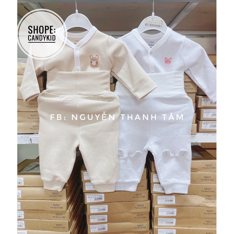 [Nous]Bộ dài ss cao cấp nỉ (3-5,5kg)