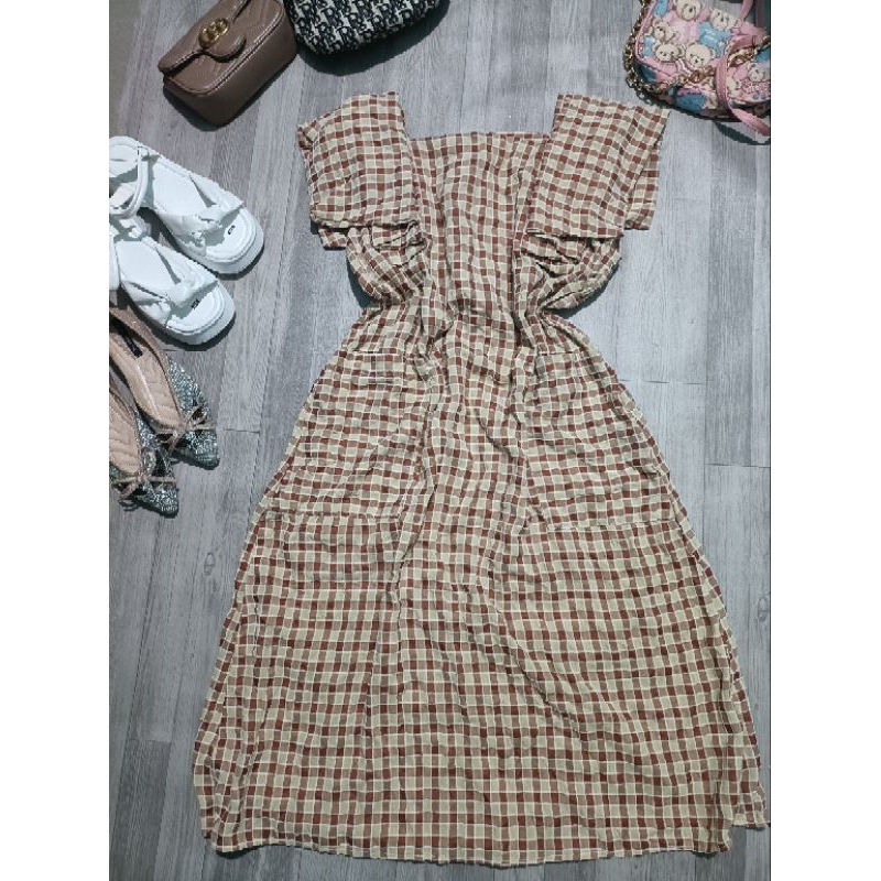 Đầm caro bigsize