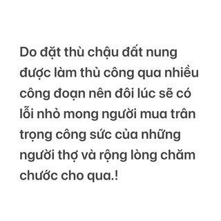 chậu đất nung dáng lu - chậu lu trồng sen đá